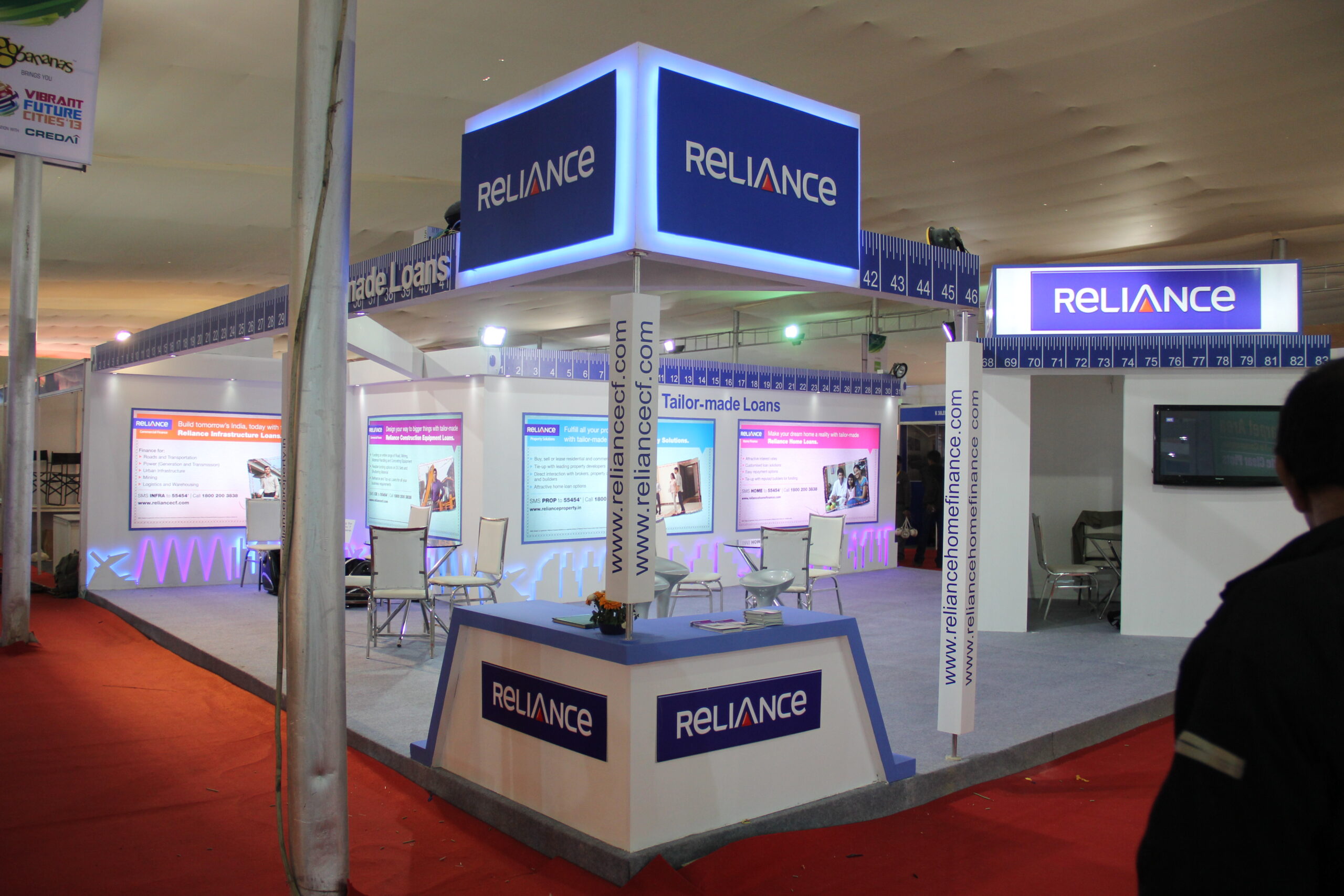 3D Exhibition Stall Design of Reliance AMD